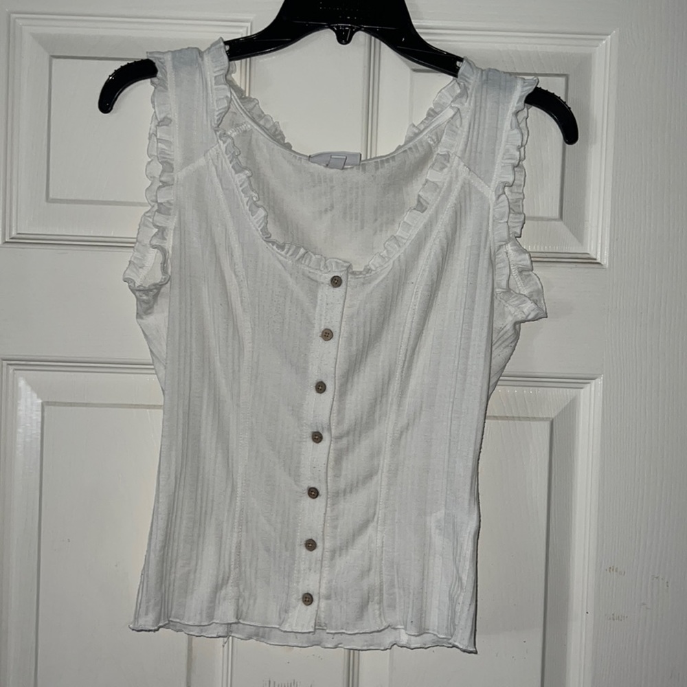 Super cute summer thick strap tank top